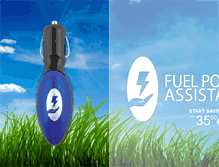 Tablet Screenshot of fuelpowerassistant.com